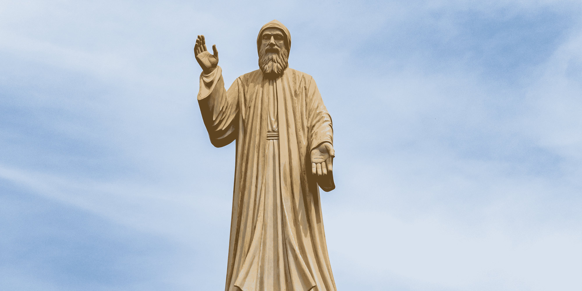 St. Charbel statue