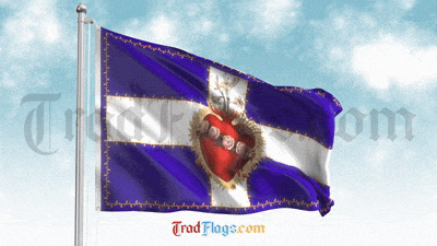 Immaculate Heart of Mary flag